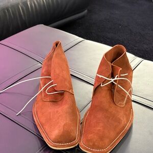 Kenneth Cole New York Rust Chukka Boots